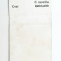 World's Highest Bridge - Royal Gorge, Colorado 20 Strike Matchbook Cover CO