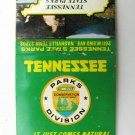 Tennessee State Parks Conservation Dept. Nashville, TN 30 Strike Matchbook Cover