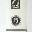 POW - MIA Veterans of the Vietnam War - 30 Strike Matchbook Cover Matchcover