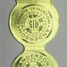 Anderson Industrial Supply - Oxnard, California Jewelite Matchbook Cover CA Anderson Industrial Supply - Oxnard, California Jewelite Matchbook Cover CA