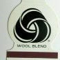 The Wool Bureau, Inc. Matchbook Cover Pure Wool / Wool Blend Die-Cut Matchcover