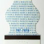Marco Discount House - Hato Rey, Puerto Rico Jewelite Matchbook Cover Barato PR