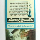 St. Francis Retreat House - Pittsburgh, PA 30 Strike Matchbook Cover Blessing
