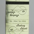 Fantasy Island - Daytona Beach, Florida 30 Strike Matchbook Cover FL Souvenir