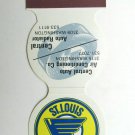 St. Louis Blues Ice Hockey 1982-83 Schedule Sports Matchbook Cover Matchcover St. Louis Blues Ice Hockey 1982-83 Schedule Sports Matchbook Cover Matchcover