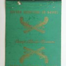 Camp Clark, Missouri - Corps of Military Police 40 Strike Matchbook Match Cover