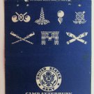 Camp Atterbury Indiana US Army 40 Strike Military Matchbook Cover IN Matchcover
