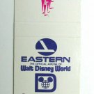 Eastern - The Official Airline of Walt Disney World 20 Strike Matchbook Cover FL