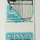 Kansas - Wheat Grain Elevator Dillon Food Stores 20 Strike Matchbook Cover