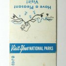 Glacier National Park - 20 Strike Montana Souvenir Matchbook Cover Matchcover MT