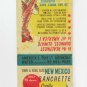 Deming, New Mexico Ranchette Advertisement 20 Strike Matchbook Cover Matchcover