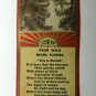 Palm Walk Miami, Florida 20 Strike Matchbook Cover William Franklin Atwood Poem
