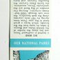 Our National Parks - Big Bend Texas 20 Strike Matchbook Cover TX Matchcover