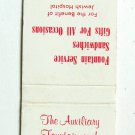 Jewish Hospital Cincinnati, Ohio  Fountain & Gift Shop 20 Strike Matchbook Cover