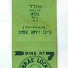 Brae Lock View - Skaneateles, New York Restaurant 20 Strike Matchbook Cover NY Brae Lock View - Skaneateles, New York Restaurant 20 Strike Matchbook Cover NY
