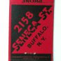 Tommy Wright - Buffalo, New York Restaurant 20 Strike Matchbook Cover Matchcover