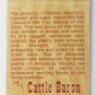 Cattle Baron steak House Edinburg, Texas TX Restaurant 20 Strike Matchbook Cover
