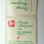 7up People Beverge Management Ohio, Michigan, PA, KY 30 Strike Matchbook Cover