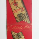 Cavalier Cigarettes Advertisement - 20 Strike Tobacco Matchbook Cover Matchcover