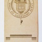 State University of Iowa 20 Strike Matchbook Cover Iowa Union Matchcover State University of Iowa 20 Strike Matchbook Cover Iowa Union Matchcover