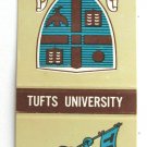 Tufts University (Massachusetts) 20 Strike Matchbook Cover MA Matchcover