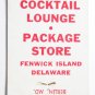 Lighthouse Diner - Fenwick Island, Delaware Restaurant 20 Strike Matchbook Cover