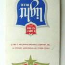 Lone Star Beer 1983 Advertisement 20 Strike Matchbook Cover Heilman Brewing Co.