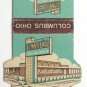 Emil's Steer Inn Drive In - Columbus, Ohio Restaurant Contour Matchbook Cover OH
