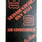 Phil Smidt & Son - Hammond, Indiana Restaurant 20 Strike Matchbook Cover IN Phil Smidt & Son - Hammond, Indiana Restaurant 20 Strike Matchbook Cover IN