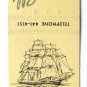Port o' Call Restaurant - Kill Devil Hills, North Carolina 20FS Matchbook Cover