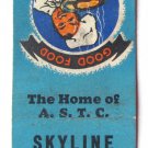 Skyline Restaurant - Boone, North Carolina 20 Strike Matchbook Cover A.S.T.C. NC