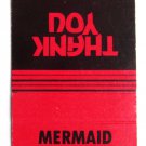 Mermaid Fish Camp - Concord, North Carolina Restaurant 20 Strike Matchbook Cover
