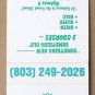 Bay Tree Golf Plantation - North Myrtle Beach, South Carolina Matchbook Cover SC