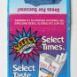 Winston Select Cigarette Tobacco 20 Strike Matchbook Cover Weekends Denim Jacket