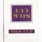 Silk Cut - Mild Cigarette Douce Tobacco Ad Canadian 20 Strike Matchbook Cover