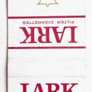 Lark Cigarettes Gas Trap Filter  Tobacco Advertisement 20 Strike Matchbook Cover