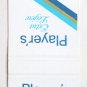 Player's Extra Light Cigarette - Tobacco Advertisement 20 Strike Matchbook Cover