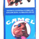Camel Hard Pack Profile Bustah - 1991 RJRTC Tobacco Ad 20 Strike Matchbook Cover