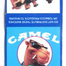 Camel Hard Pack Floyd 1991 RJRTC Tobacco Advertisement 20 Strike Matchbook Cover