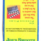 Camel Joe's Smooth Philosophy On Foreign Films Tobacco Ad 20RS Matchbook Cover
