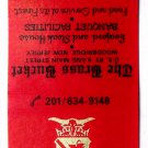 The Brass Bucket - Woodbridge, New Jersey Restaurant 30 Strike Matchbook Cover