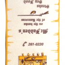 McFadden's Place - Hainesport, New Jersey Restaurant 30 Strike Matchbook Cover McFadden's Place - Hainesport, New Jersey Restaurant 30 Strike Matchbook Cover