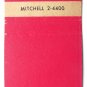 Carousel - Newark, New Jersey Supper Club Restaurant 30 Strike Matchbook Cover