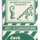 Jack Sullivan's - Spring Lake, New Jersey Restaurant 30 Strike Matchbook Cover Jack Sullivan's - Spring Lake, New Jersey Restaurant 30 Strike Matchbook Cover
