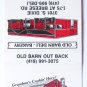 Old Barn Out Back - Lima, Ohio Restaurant 30 Strike Matchbook Cover Matchcover