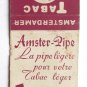 Amsterdamer Tabac - Amster Pipe - Belgium Tobacco 20 Strike Matchbook Cover Worn