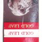 Gold Leaf Player's Navy Cut - Cigarette Ad 20 Strike Matchbook Cover Dog