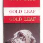Gold Leaf Player's Navy Cut - Cigarette Ad 20 Strike Matchbook Cover Dog