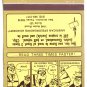 American Speedreading Academy - San Antonio, Texas 40 Strike Matchbook Cover TX