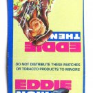 Eddie The, Now The Hard Pack - 1992 Camel Cigarette Ad 20 Strike Matchbook Cover Eddie The, Now The Hard Pack - 1992 Camel Cigarette Ad 20 Strike Matchbook Cover
